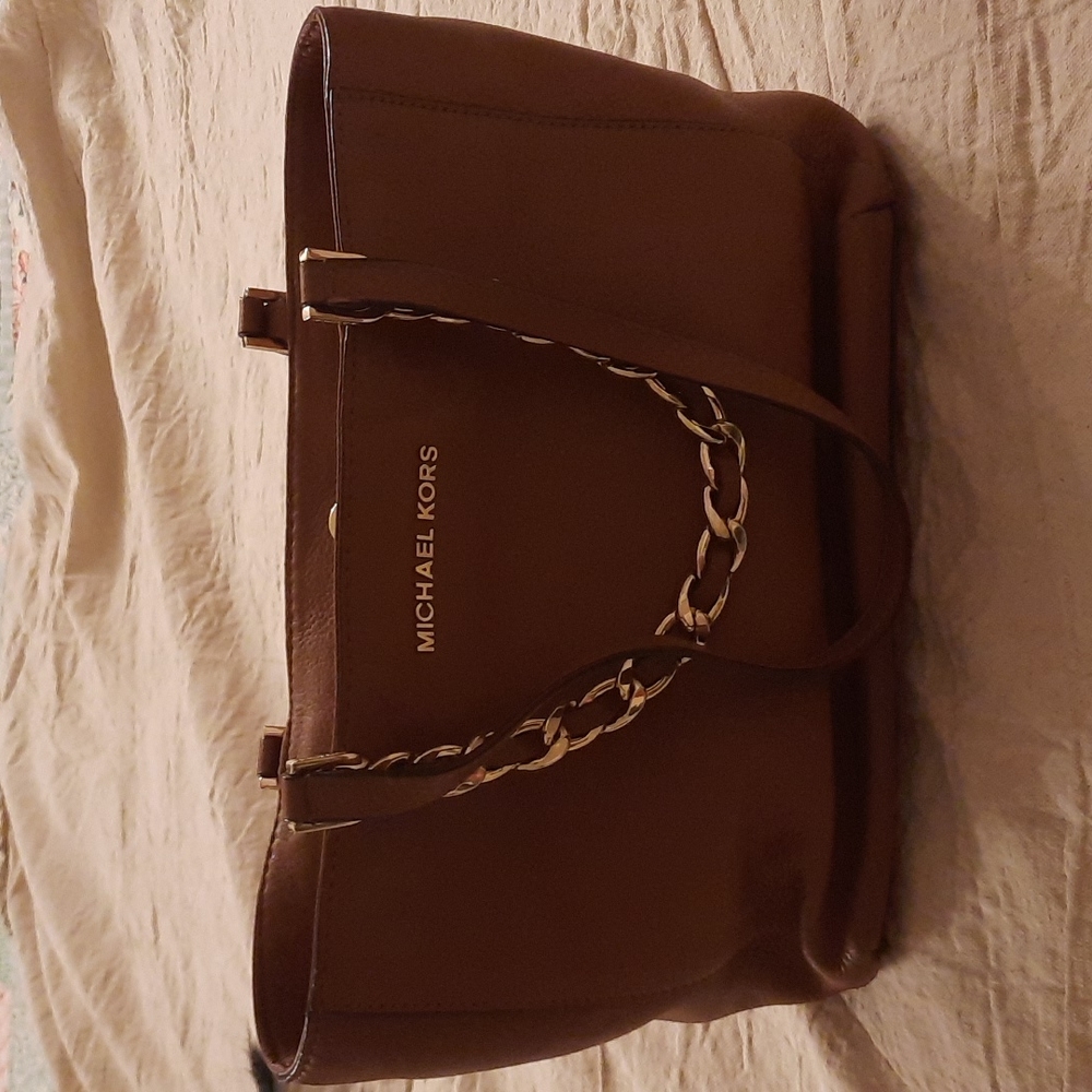 Michael Kors Brown Leather Purse